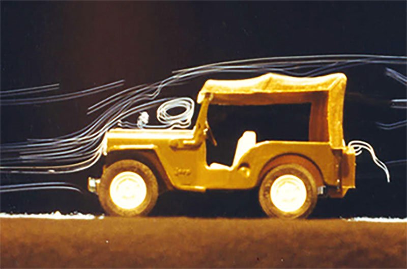 Flow over Jeep